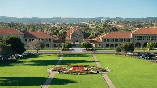 Stanford Campus Oval from Stanford WebCamp 2023 Website