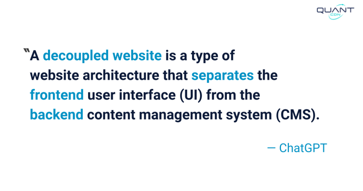 Stanford WebCamp 2023 talk by Kristen Pol - A survey of decoupled and static website solutions - slide 7